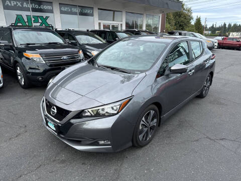 2022 Nissan LEAF for sale at APX Auto Brokers in Edmonds WA