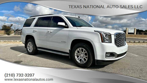 2015 GMC Yukon for sale at Texas National Auto Sales LLC in San Antonio TX