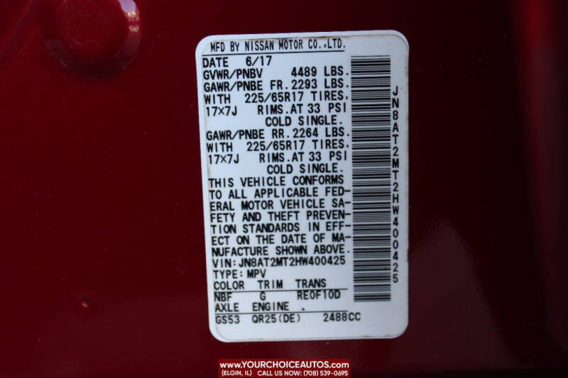 2017 Nissan Rogue SV