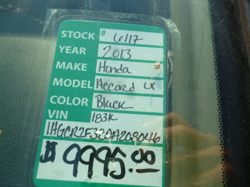 2013 Honda Accord LX