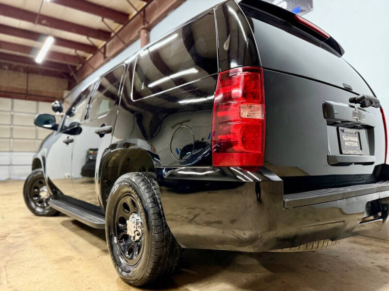 2013 Chevrolet Tahoe Police