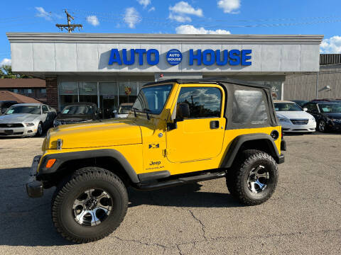 2006 Jeep Wrangler for sale at Auto House Motors in Downers Grove IL