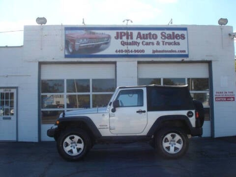 2011 Jeep Wrangler for sale at JPH Auto Sales in Eastlake OH