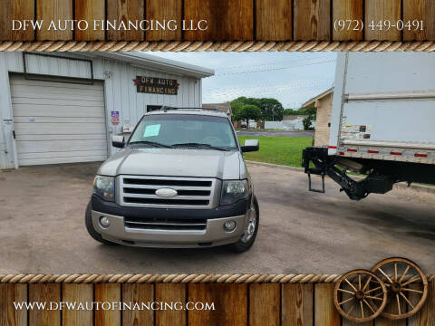 2008 Ford Expedition EL for sale at DFW AUTO FINANCING LLC in Dallas TX