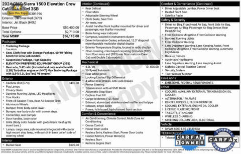 2024 GMC Sierra 1500 Elevation