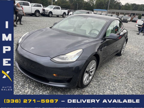 2021 Tesla Model 3 for sale at Impex Auto Sales in Greensboro NC