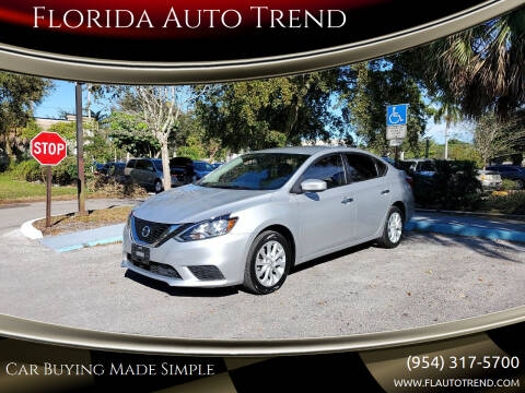 2019 Nissan Sentra for sale at Florida Auto Trend in Plantation FL