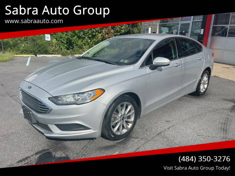 2017 Ford Fusion for sale at Sabra Auto Group in Whitehall PA