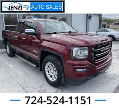 2016 GMC Sierra 1500 for sale at LENZI AUTO SALES in Sarver PA