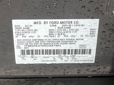 2024 Ford Explorer Timberline