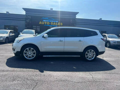 2014 Chevrolet Traverse for sale at BIG JAY'S AUTO SALES in Shelby Township MI