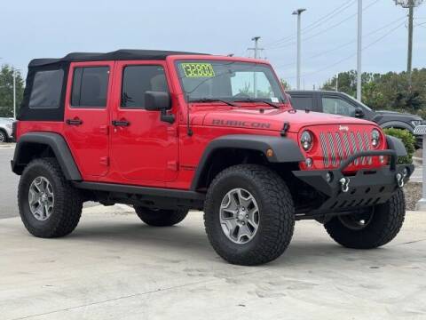 2015 Jeep Wrangler Unlimited for sale at PHIL SMITH AUTOMOTIVE GROUP - MERCEDES BENZ OF FAYETTEVILLE in Fayetteville NC