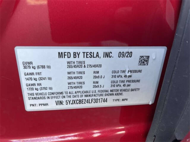 2020 Tesla Model X Long Range