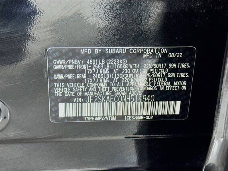 2022 Subaru Forester Premium