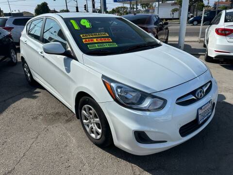2014 Hyundai Accent for sale at CAR GENERATION CENTER, INC. in Los Angeles CA