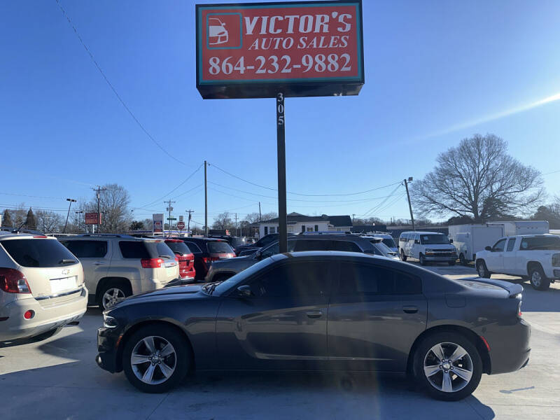 2016 Dodge Charger for sale at Victor's Auto Sales in Greenville SC