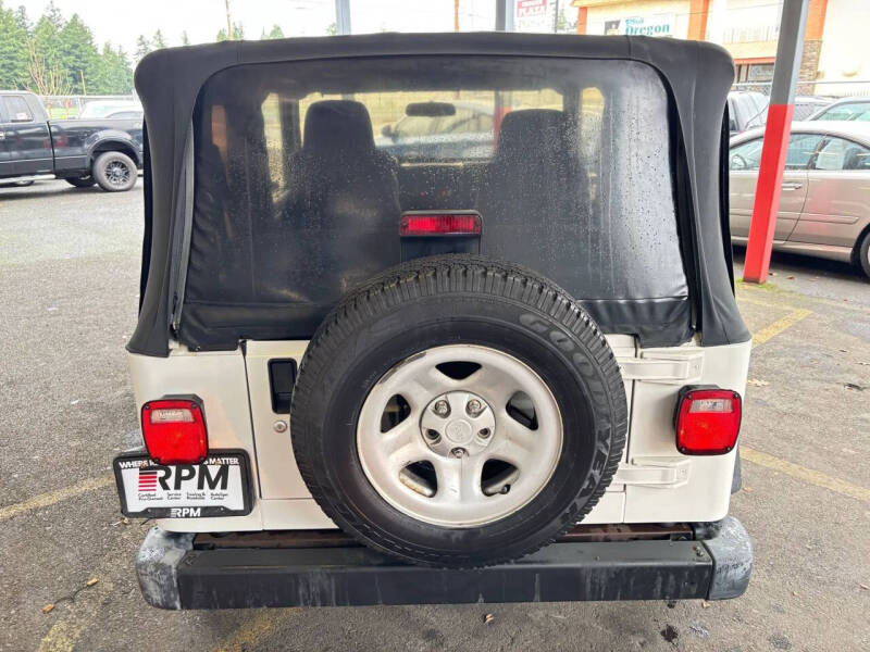 2004 Jeep Wrangler X