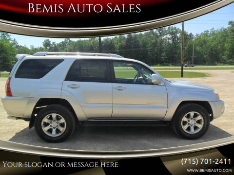 2004 Toyota 4Runner for sale at Bemis Auto Sales in Crivitz WI