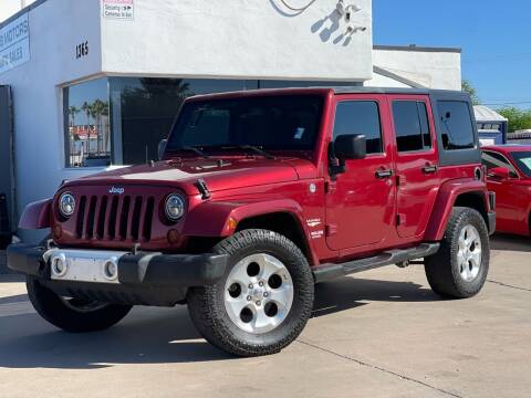 2013 Jeep Wrangler Unlimited for sale at SNB Motors in Mesa AZ