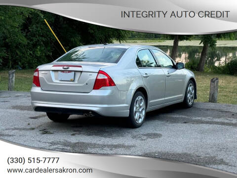 2010 Ford Fusion for sale at Integrity Auto Credit in Akron OH