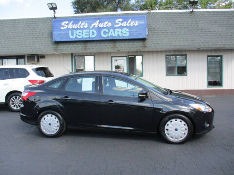 2014 Ford Focus for sale at SHULTS AUTO SALES INC. in Crystal Lake IL