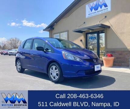 2010 Honda Fit for sale at Western Mountain Bus & Auto Sales in Nampa ID
