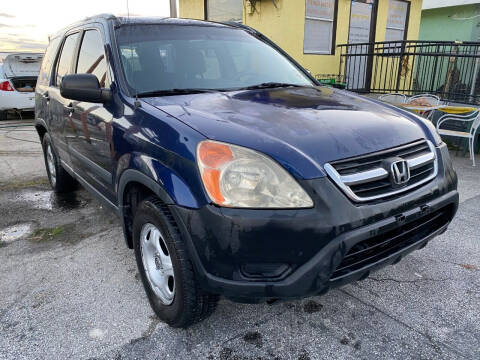 2002 Honda CR-V for sale at MIAMI AUTO LIQUIDATORS in Miami FL