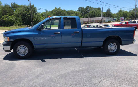 2004 Dodge Ram Pickup 2500 for sale at Mac's Auto Sales in Camden SC