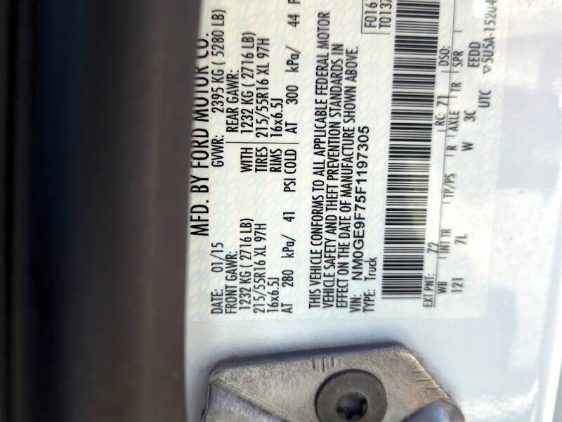 2015 Ford Transit Connect XLT