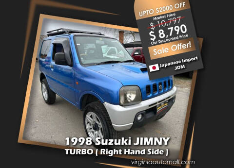 1998 Suzuki JIMNY for sale at Virginia Auto Mall - JDM in Woodford VA