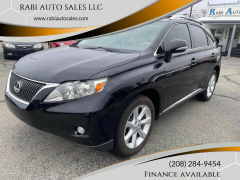 2011 Lexus RX 350 for sale at RABI AUTO SALES LLC in Garden City ID