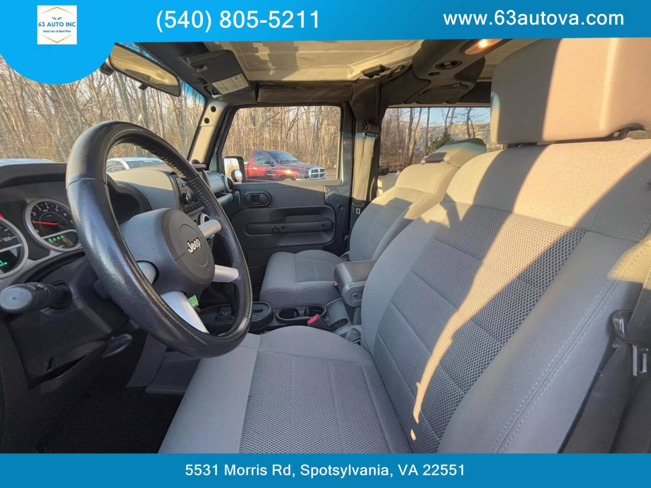 2008 Jeep Wrangler for sale at 63 Auto Inc in Spotsylvania, VA