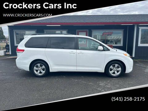 2012 Toyota Sienna for sale at Crockers Cars Inc in Lebanon OR