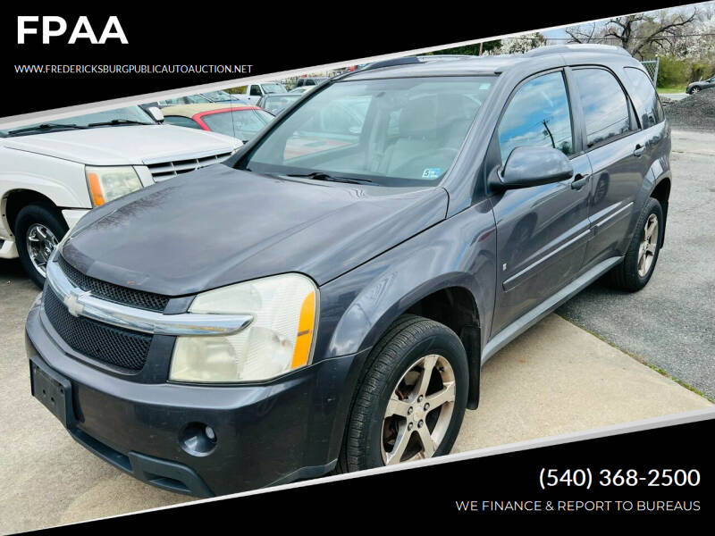 2007 Chevrolet Equinox for sale at FPAA in Fredericksburg VA