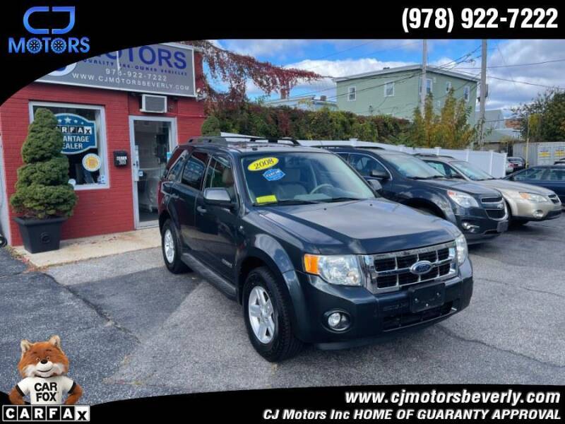 2008 Ford Escape Hybrid for sale at CJ Motors Inc. in Beverly MA