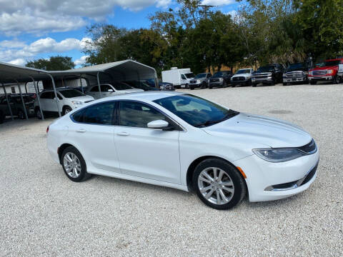 2015 Chrysler 200 for sale at Billy Ballew Motorsports LLC in Daytona Beach FL