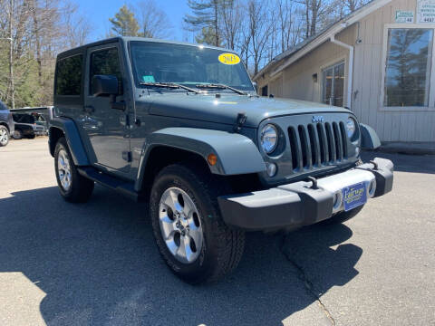 2015 Jeep Wrangler for sale at Fairway Auto Sales in Rochester NH