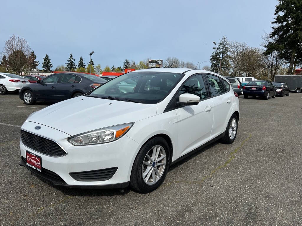 2017 Ford Focus for sale at PLATINUM AUTO SALES INC in Lacey, WA