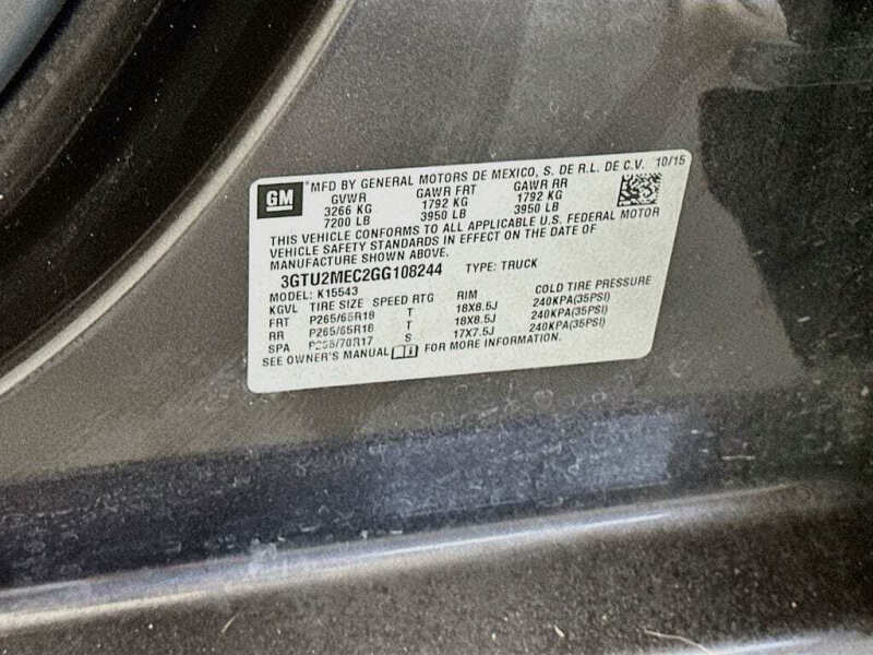 2016 GMC Sierra 1500