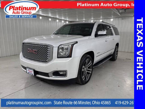 2017 GMC Yukon XL for sale at Platinum Auto Group Inc. in Minster OH