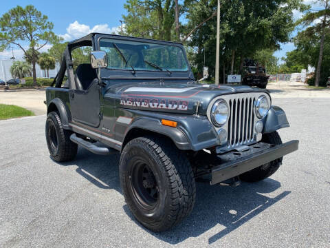 1984 Jeep CJ-7 for sale at Global Auto Exchange in Longwood FL