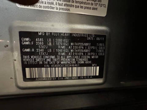 2011 Subaru Outback 2.5i Limited