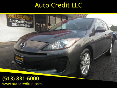 2013 Mazda MAZDA3 for sale at Auto Credit LLC in Milford OH