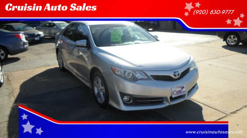 2012 Toyota Camry for sale at Cruisin Auto Sales in Appleton WI