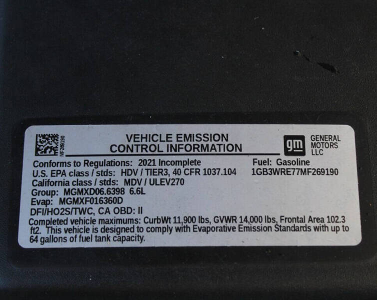 2021 Chevrolet Silverado 3500HD CC