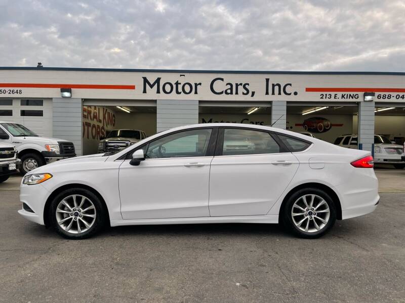 2017 Ford Fusion for sale at MOTOR CARS INC in Tulare CA