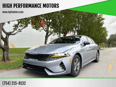 2022 Kia K5 for sale at HIGH PERFORMANCE MOTORS in Hollywood FL