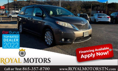 2011 Toyota Sienna for sale at ROYAL MOTORS LLC in Knoxville TN