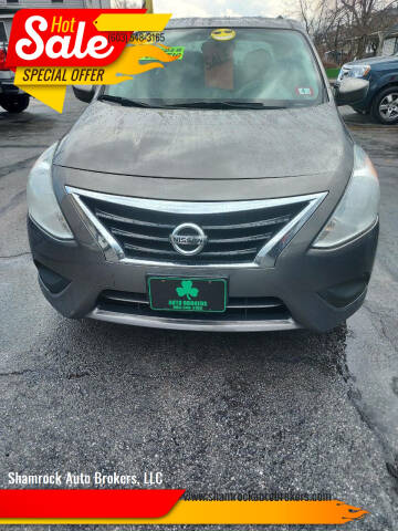 2015 Nissan Versa for sale at Shamrock Auto Brokers, LLC in Belmont NH