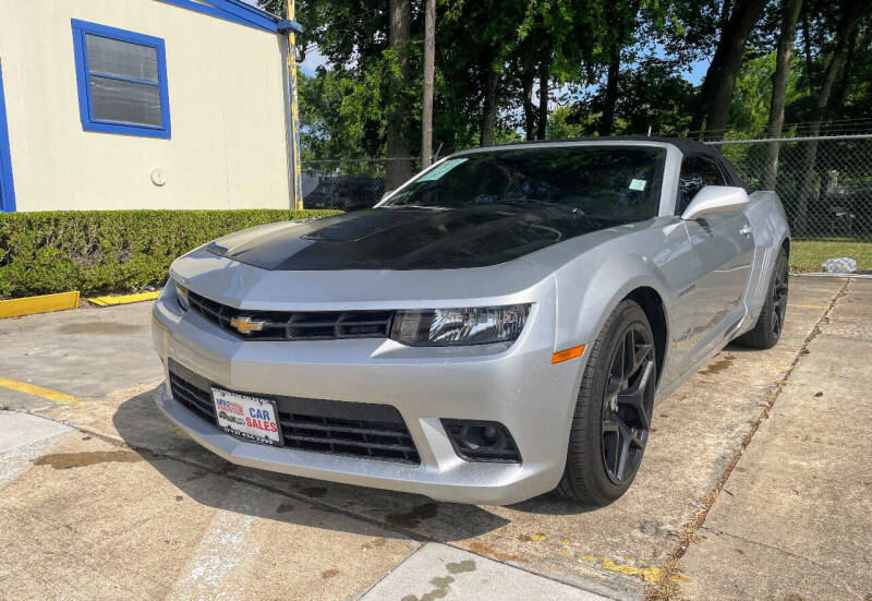 2015 Chevrolet Camaro for sale at HOUSTON CAR SALES INC in Houston TX